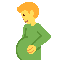 Pregnant Man emoji on Twitter